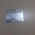 3003 4343 3 bar aluminum brazing pattern plate